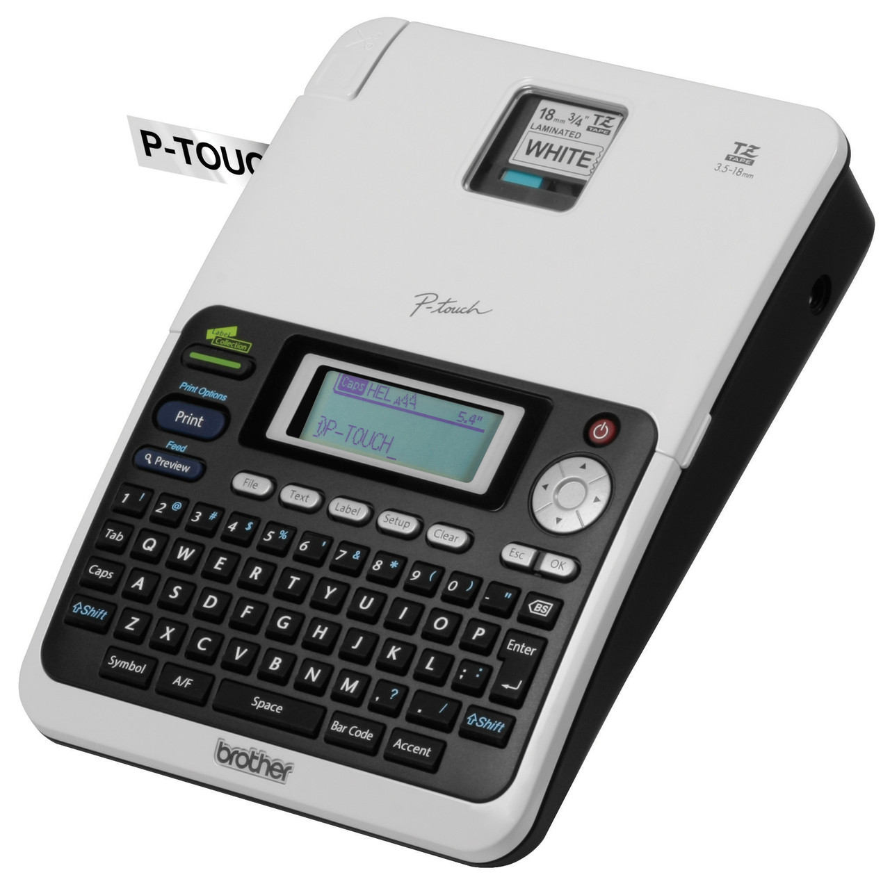 Brother PT2030VP Personal Label Printer With Case