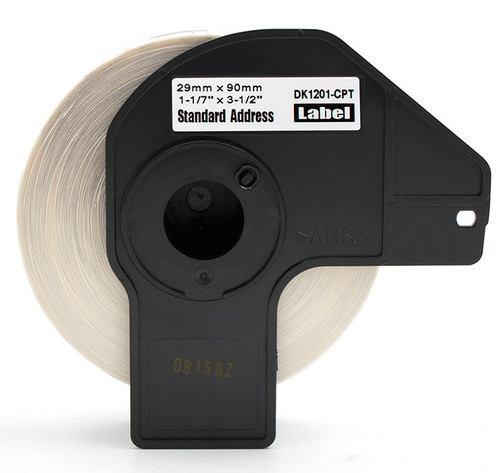 Compatible DK1218 Round Labels 24mm, Replaces DK-1218