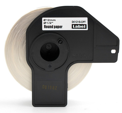 Compatible dk1219 round printer labels