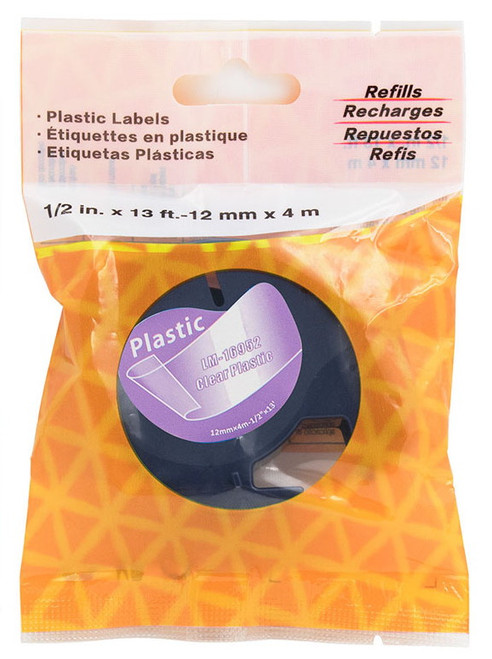 Compatible Dymo 16952 Clear Plastic Label Tape