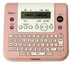 Brother PT128AF Pink P-touch Label Maker
