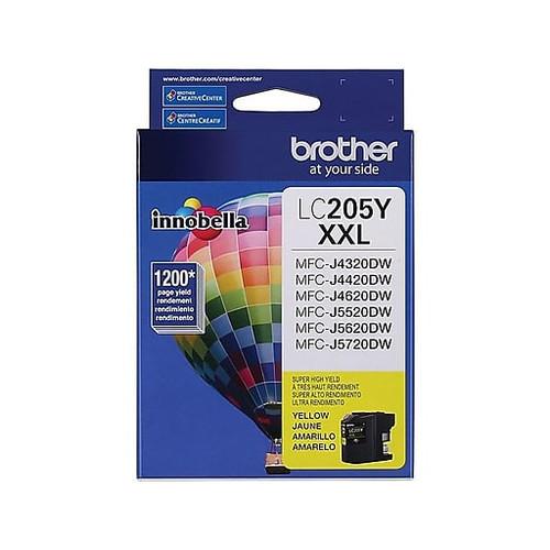 Brother LC-205Y Inkjet Cartridge