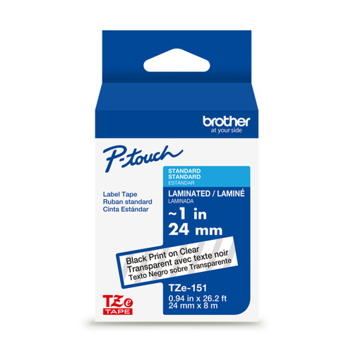 Brother TZe-151g p-touch label