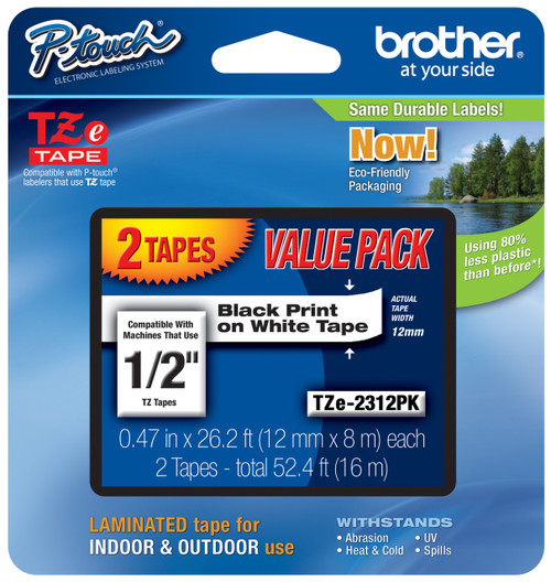 Brother TZ-2312PK Twin Pack