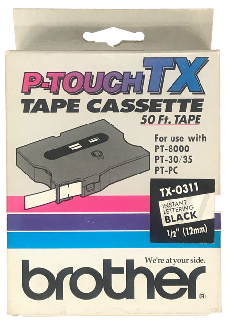 TX-0311 Instant black lettering cassette