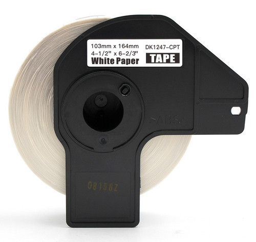 Compatible DK1247 Large Shipping Labels, Replaces DK-1247