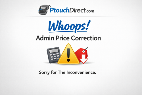 Admin Price Correction