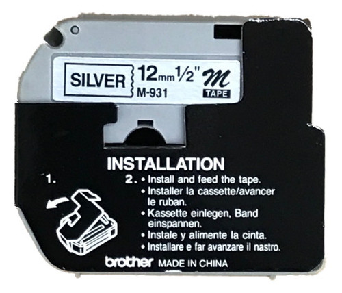 Brother opened box M931 tape