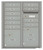 18mm black on silver matte label tape on mailbox