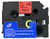 Replacement p-touch black on red label tape 24 mm