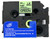 1 Black on Fluorescent Green label tape tape