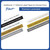 24mm Brother TZe-ML55 White on Gray Tape – Durable Laminated Labels for Home, Office & Retail