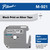3/8" black on silver label M-921