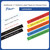 1" Black on White ptouch label