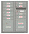 24mm red on white p-touch label on mailbox