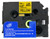 opened box 12mm black on yellow label tape