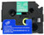 1/2 white on green label tape