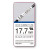 Brother HSE241 Black on White Heat Shrink Tube