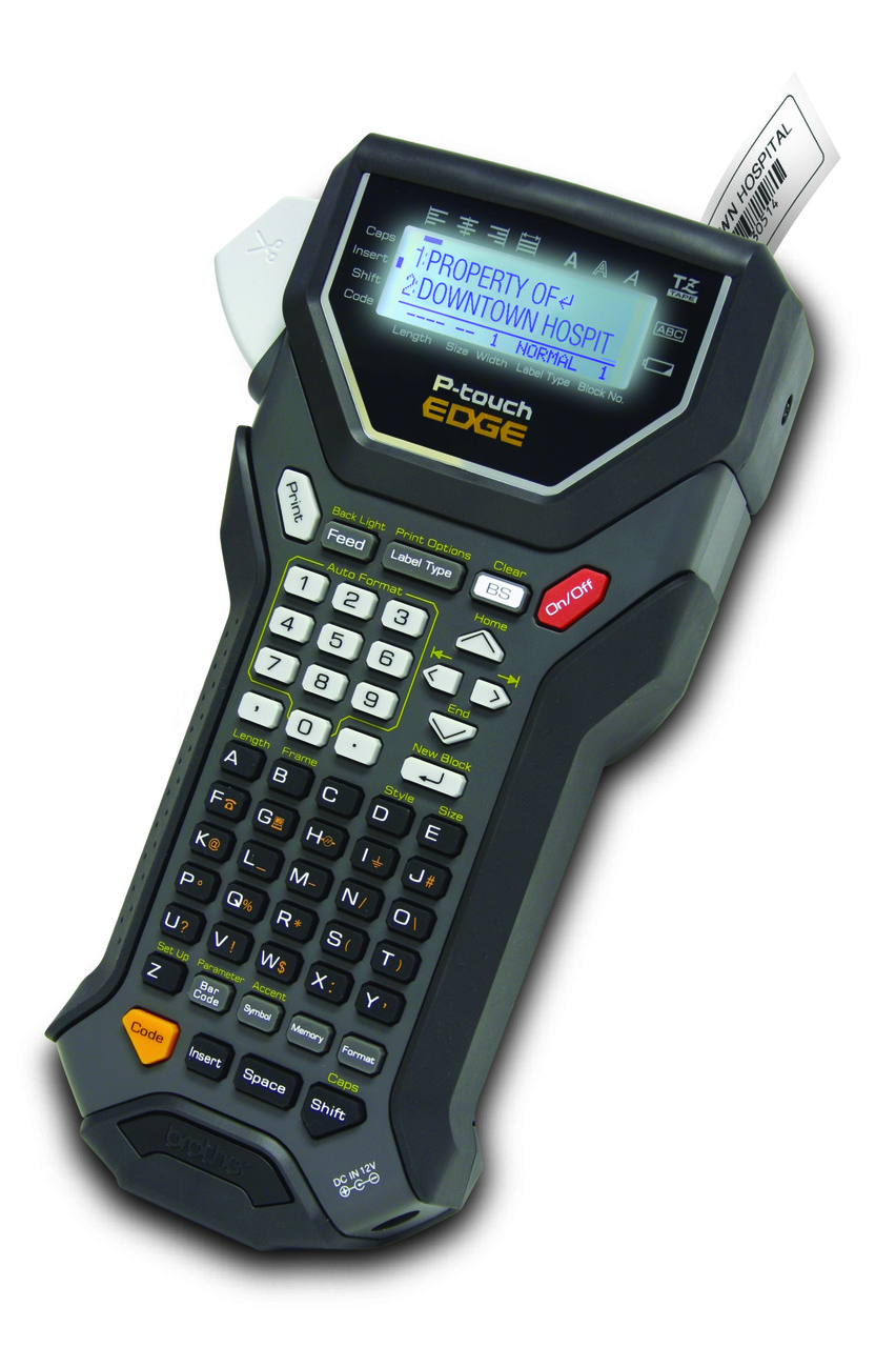 Pureline 美容機器 デジタル表示 Brother PT7500 Industrial Handheld Labeling System