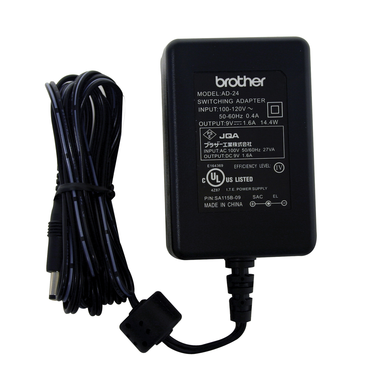 T-Power 9V Charger Compatible for Brother AD-24 AD-24ES AD-20 or AD-30 P-Touch Label Maker Ac Dc Adapter Power Supply 