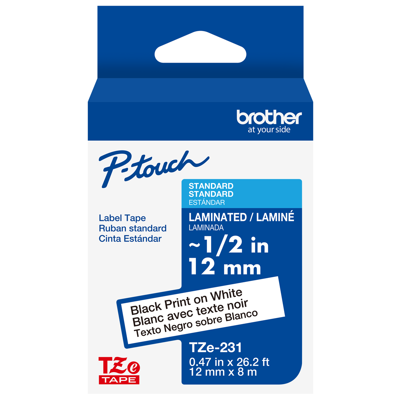 Brother TZe-231 Standard Laminated Tape