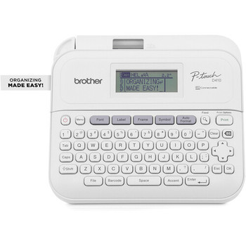 Brother PT-D410 Desktop Label Maker with Power Adapter
