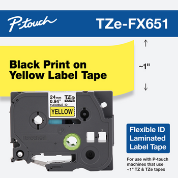 BROTHER TZeFX651 Flexible Tape
