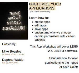 Customize Your LENS Applications