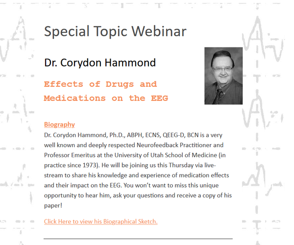 Effects of Drugs and Medications on the EEG