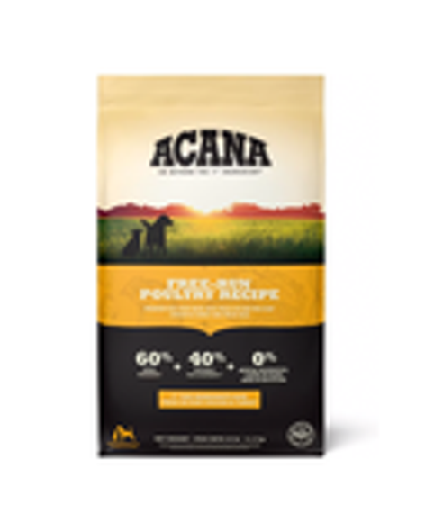 Acana Heritage Free Run Poultry Dry Dog Food 25lb