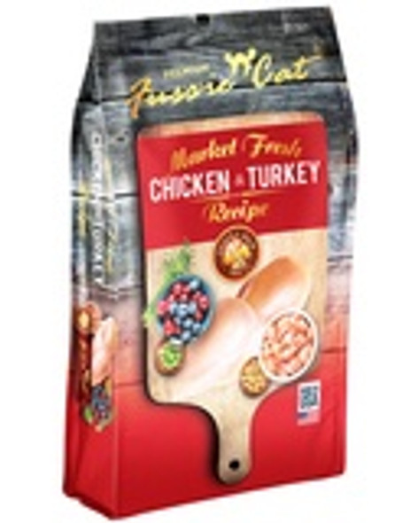 Fussie Cat Market Fresh Chicken & Turkey Dry Cat Food 10lb
