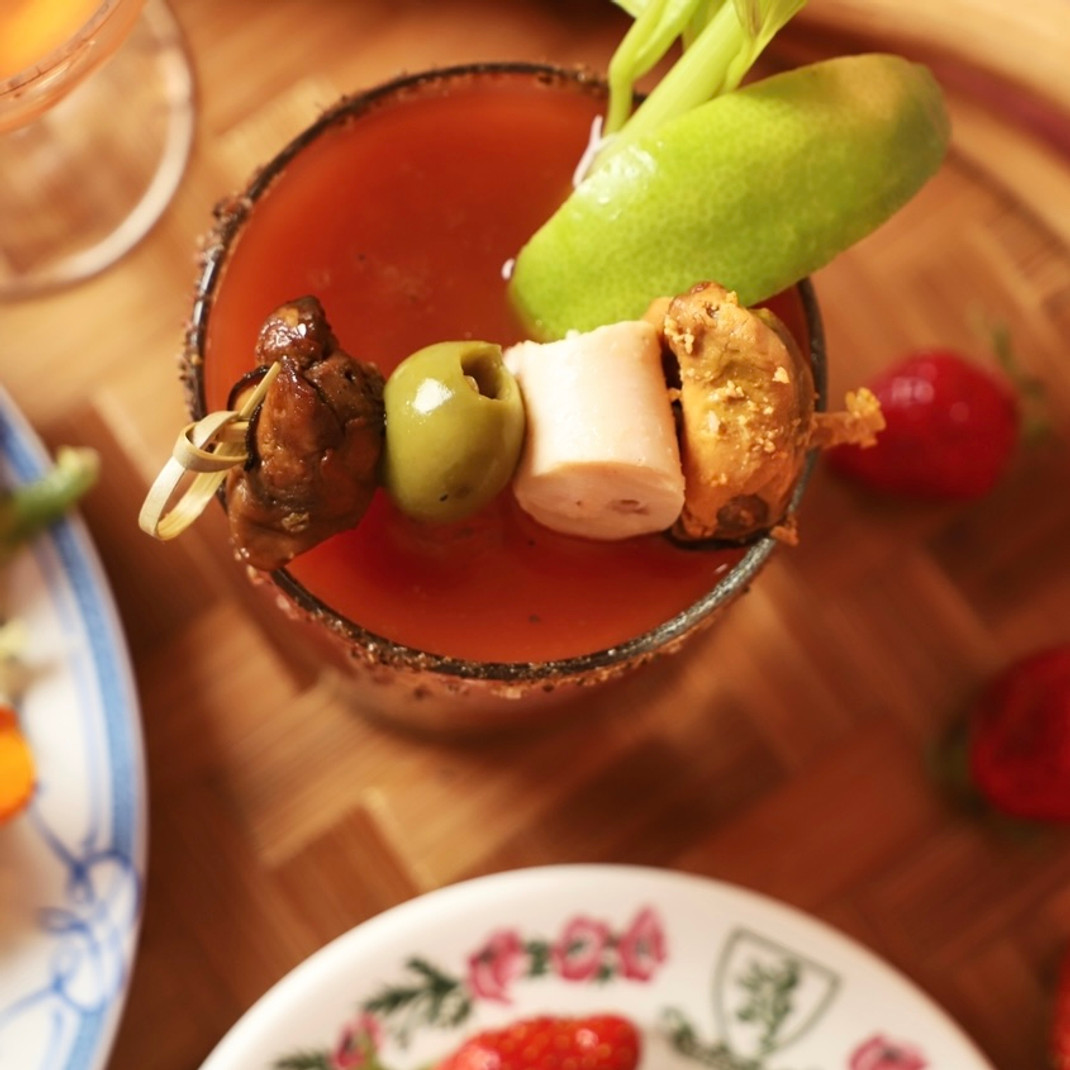 Ekone x Demitri's Extra Garnished Bloody Mary Ekone x Demitri's Extra Garnished Bloody Mary