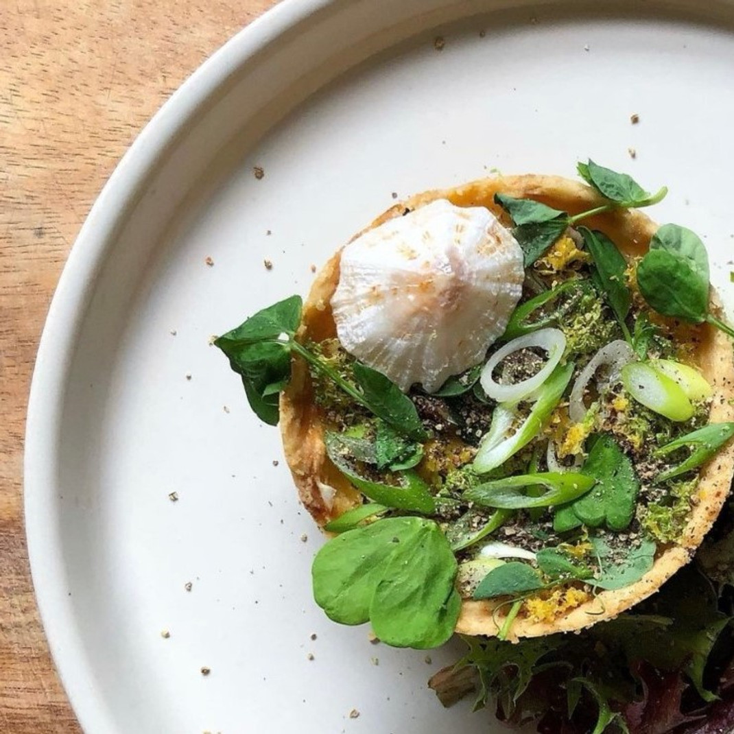 Deep Dish Ekone Lemon Pepper Smoked Oyster and Caciocavello Quiche By Isabel Lederman By Isabel Lederman Deep Dish Ekone Lemon Pepper Smoked Oyster and Caciocavello Quiche By Isabel Lederman By Isabel Lederman