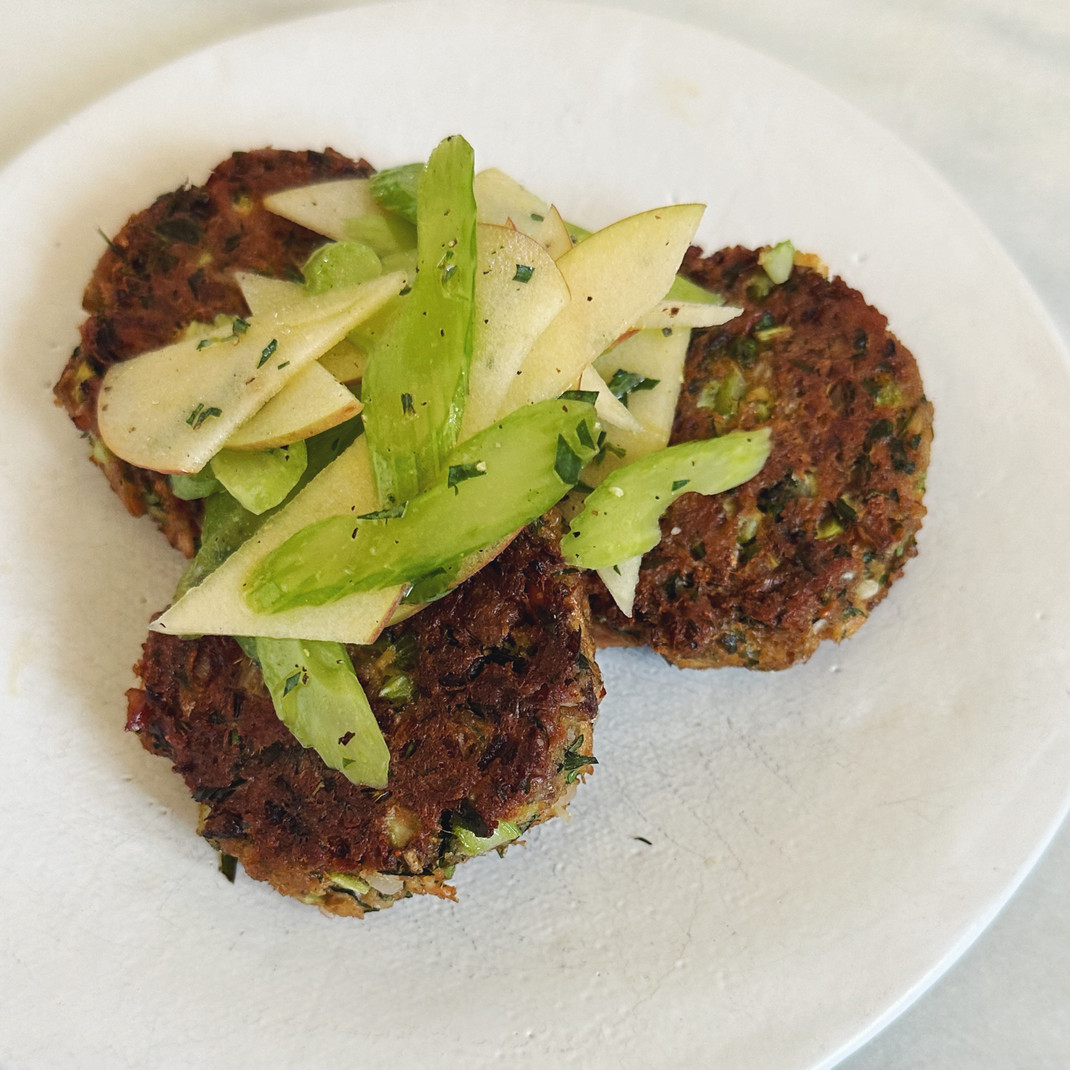 Smoked Salmon Cakes with Apple, Celery, and Tarragon Smoked Salmon Cakes with Apple, Celery, and Tarragon