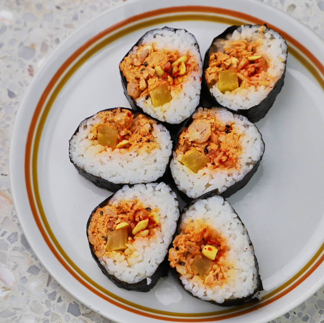 Smoked Tuna Kimbap Smoked Tuna Kimbap