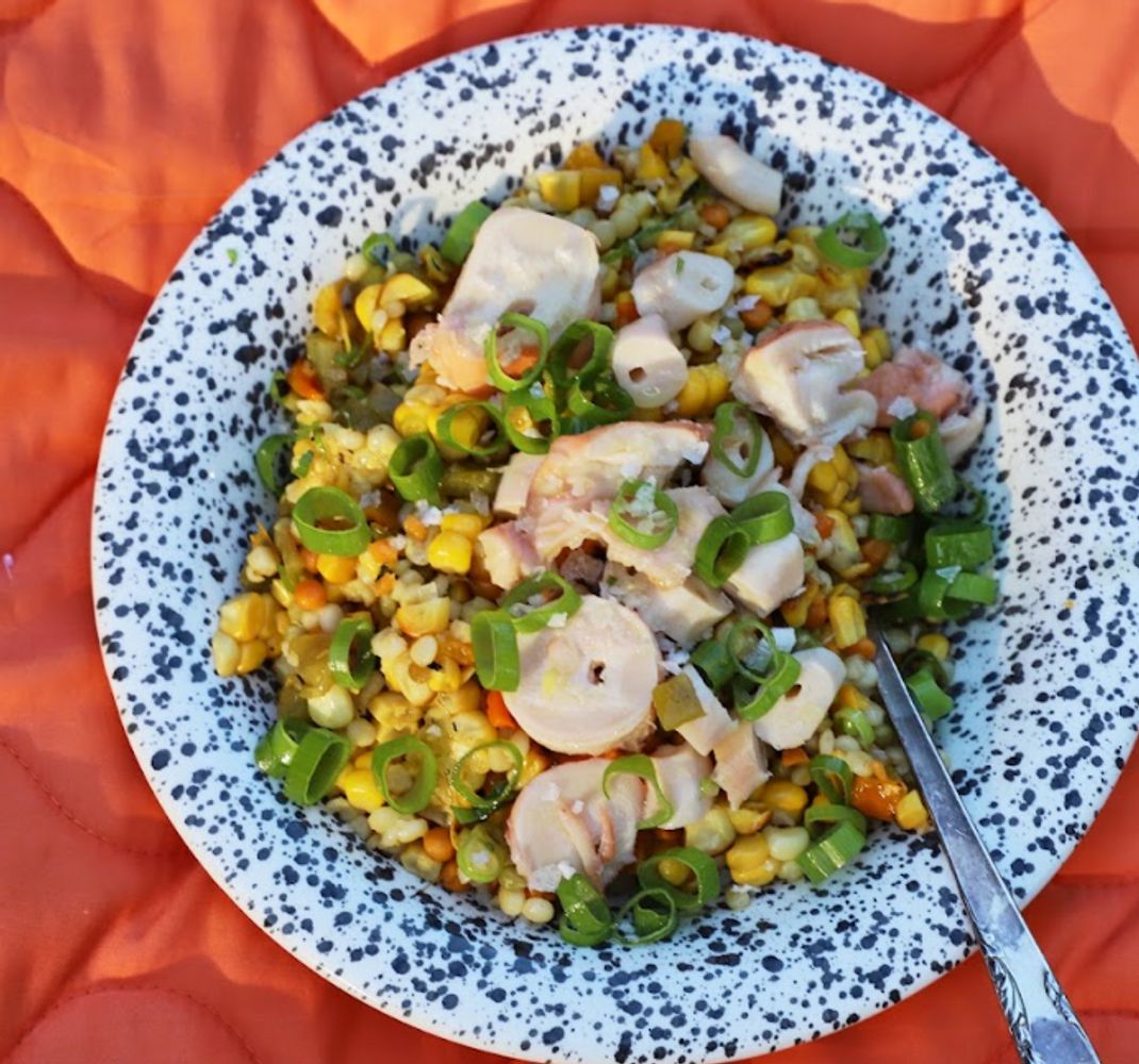 Summer Octopus & Corn Salad Summer Octopus & Corn Salad