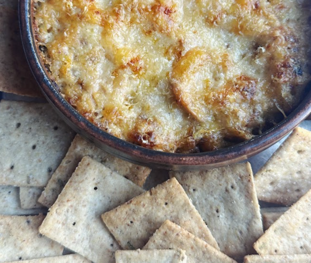 Lemon Tuna Dip with Caramelized Shallots & Fennel Lemon Tuna Dip with Caramelized Shallots & Fennel