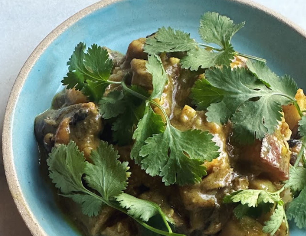 Sweet Potato and Mussel Curry with Brown Rice Sweet Potato and Mussel Curry with Brown Rice