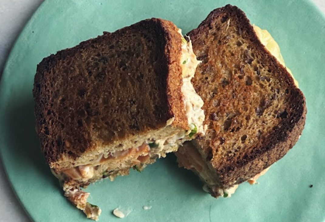 Smoked Salmon Melt Smoked Salmon Melt