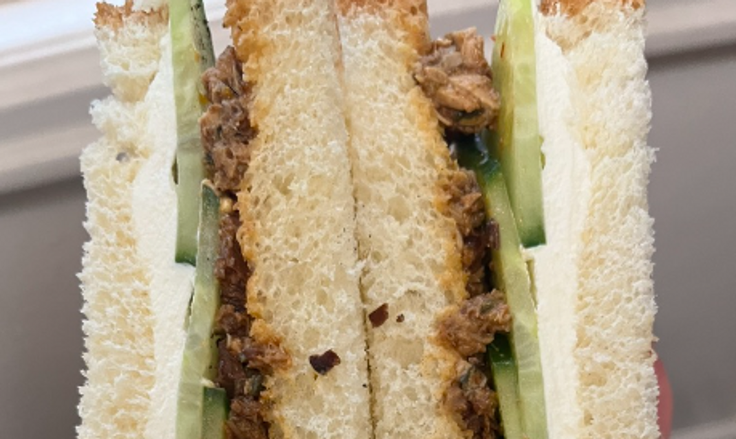  Smoked Oyster and Cucumber Sandwich Smoked Oyster and Cucumber Sandwich