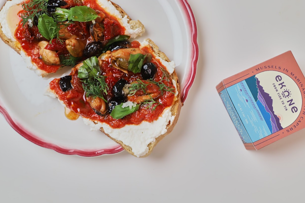Marinara Mussel Toast Marinara Mussel Toast
