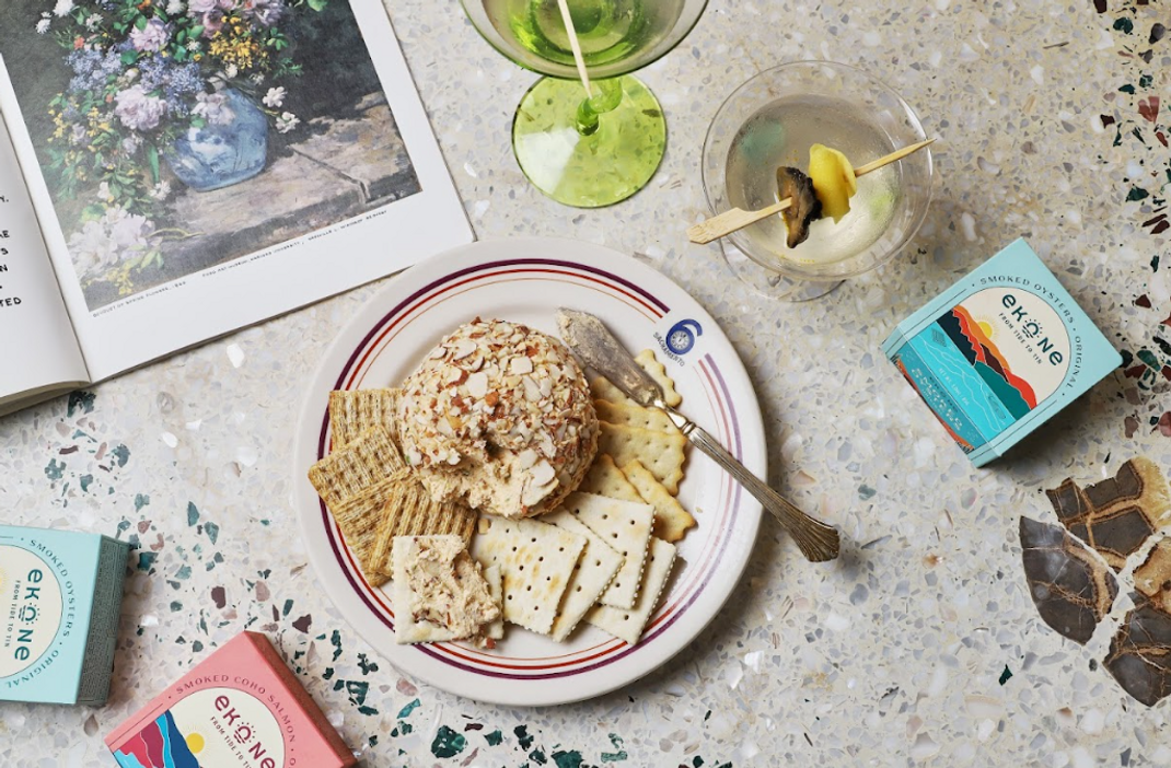 Coho Smoked Salmon Cheeseball Coho Smoked Salmon Cheeseball