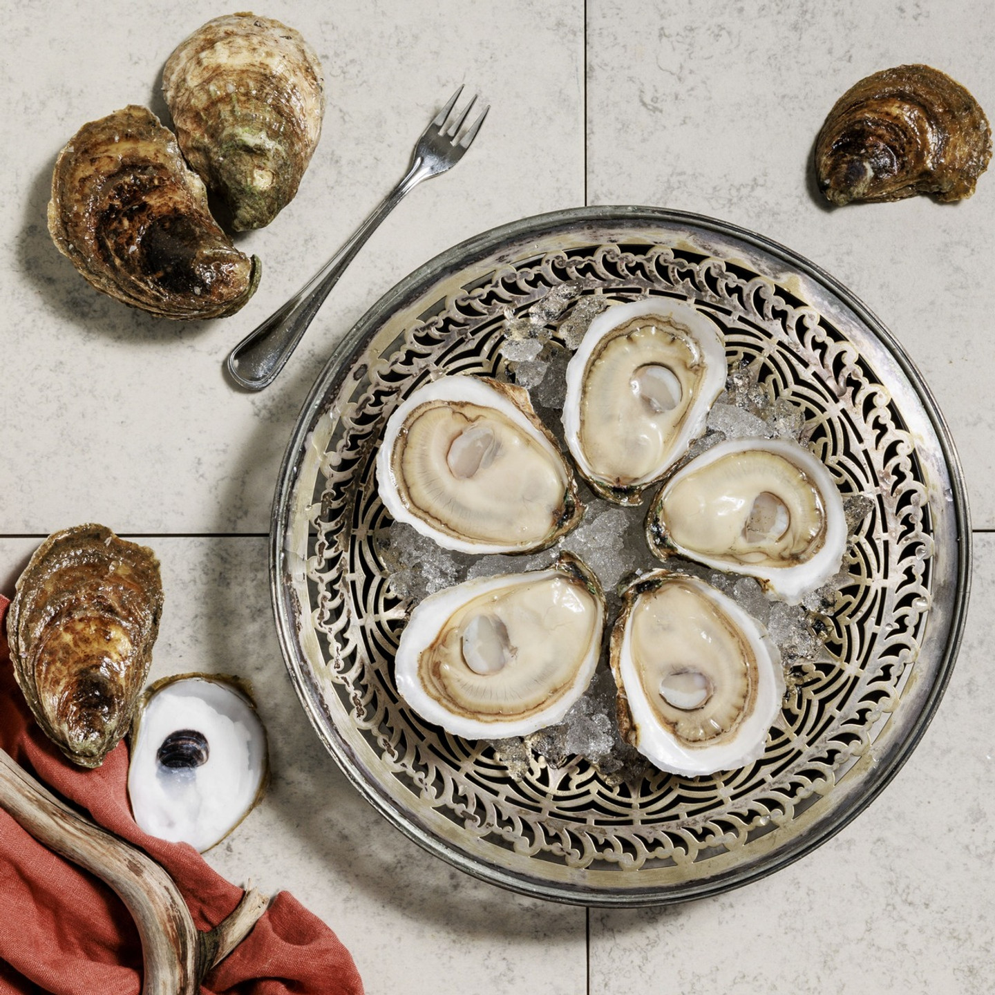 Cocktail Totten Inlet Virginica Oysters (30 pcs)