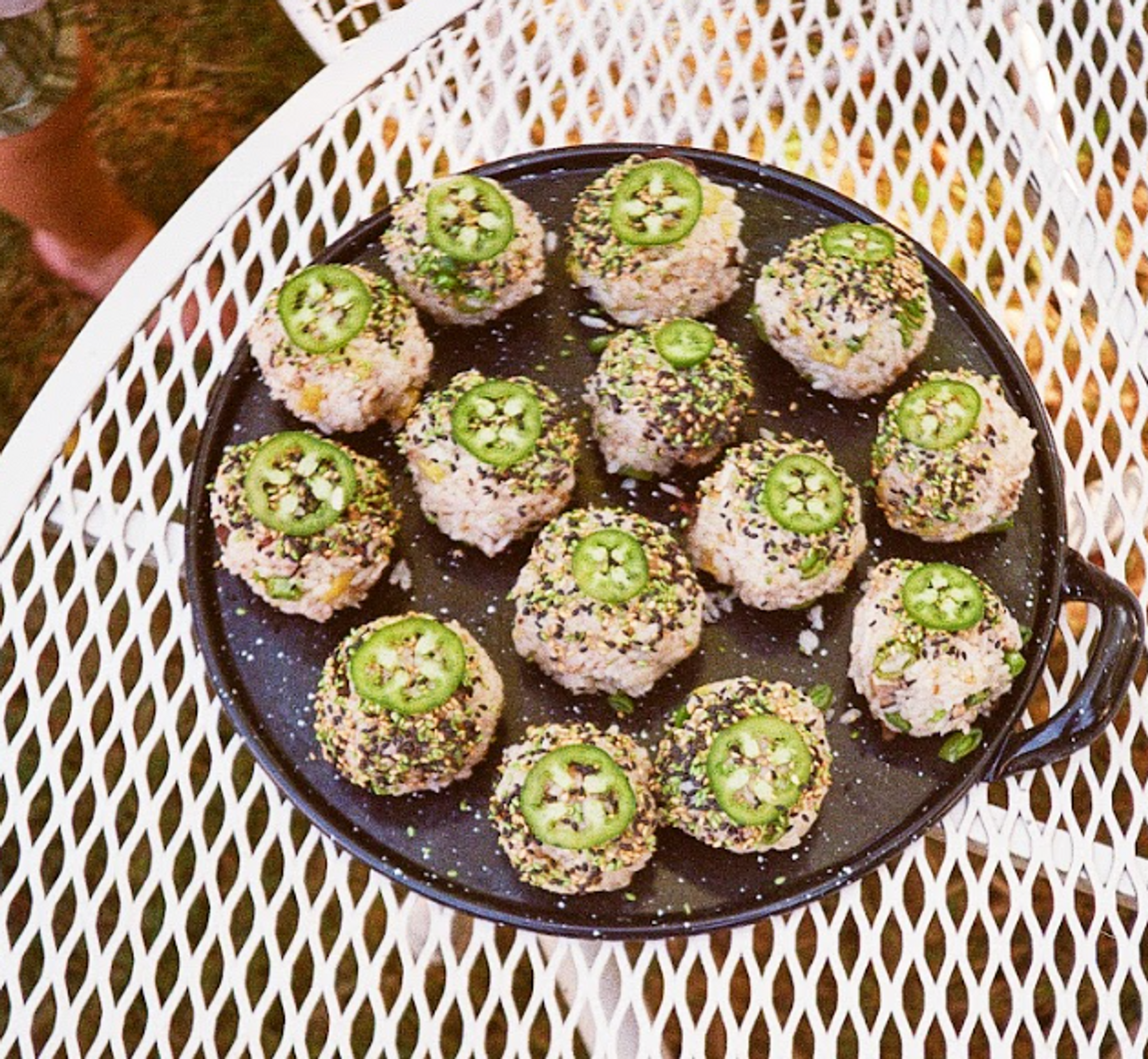 ​Smoked Salmon Rice Balls
