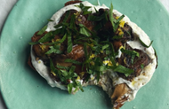 Smoked Lemon Pepper Oyster Toast Smoked Lemon Pepper Oyster Toast