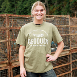 Good Time Clam Tee (Light Olive)