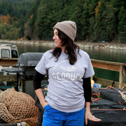 Good Time Clam Tee (Light Grey)