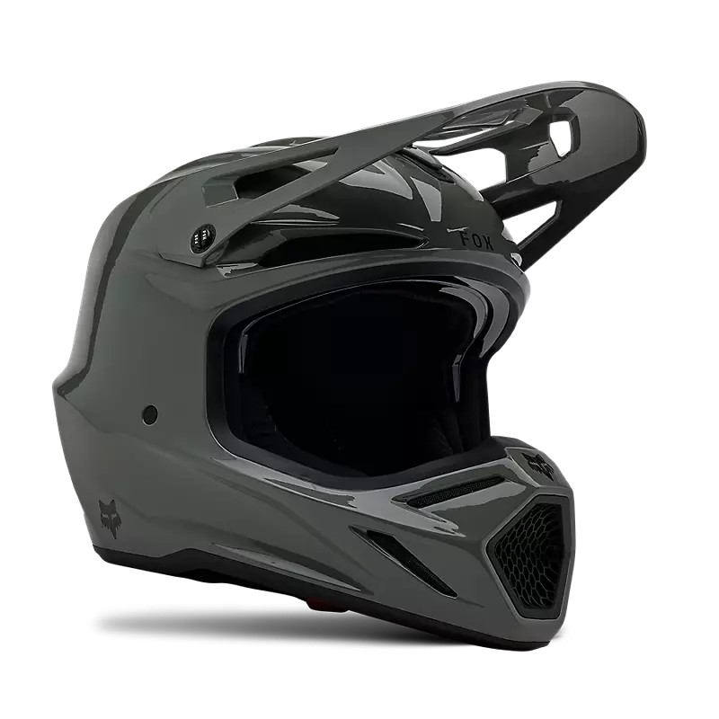 Fox V3 Carbon Helmet Dark Stone Grey