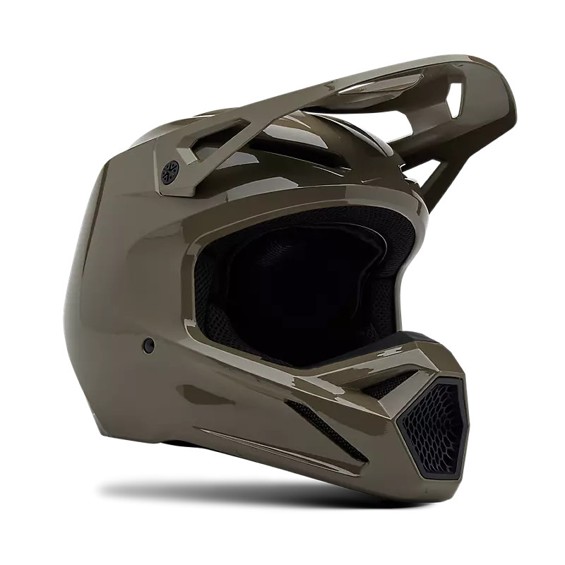 Fox V1 Solid Helmet Ash