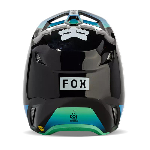 Fox Youth v1 Ballast Helmet Black Blue